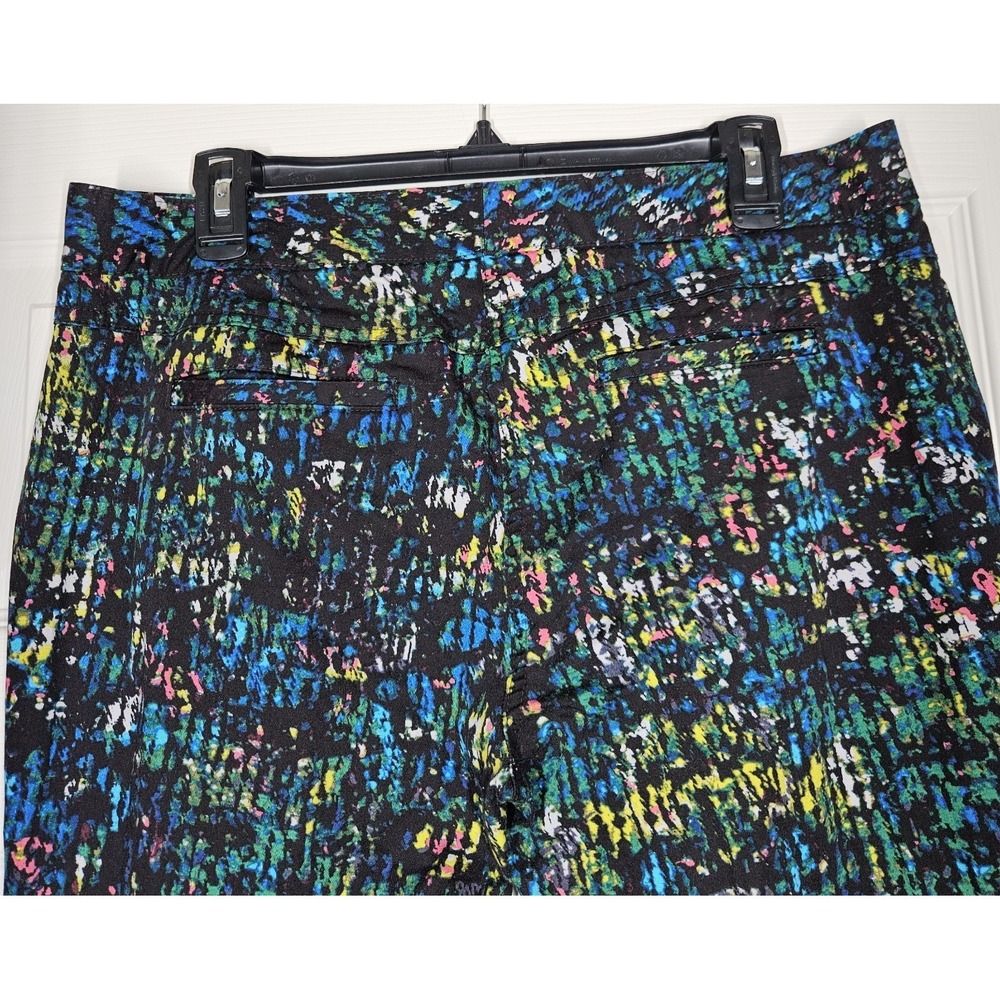 Derek Lam For Design Nation 12 Rio Crop Capri Pants Nightshade Statement Piece - Picture 6 of 11
